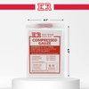 Ever Ready First Aid Compressed Sterile Gauze, 6-Ply Emergency Medical Dressing for First Aid Kits – 4.5” x 4.1 Yards - 10 Pack