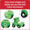hand2mind Numberblocks Mini Vehicles, Counting Cars, Race Car Toys, Play Figure Playsets, Mini Cars, Small Figurines for Kids, Numbers for Toddlers, Math Toys, Stocking Stuffers for Kids 3-5