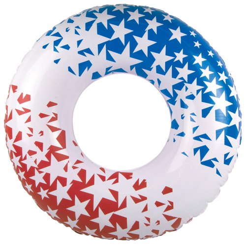 Poolmaster American Stars Inflatable Swimming Pool Inner Tube Float, 36 Inch