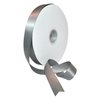 Morex Ribbon 08822/00-012 Double Face Satin Ribbon 7/8" X 100 YD Silver Ribbon for Gift Wrapping, Birthday Gift Cards, Satin Dress for Women, Silk Ribbons for Crafts, Wedding Gifts for Couple