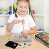 LotFancy Gemstone Dig Kit, Excavate 20 Real Gems, Science Kit for Kids Age 8-12, Educational Toy, Birthday Gift for Boys Girls with Mining Tools