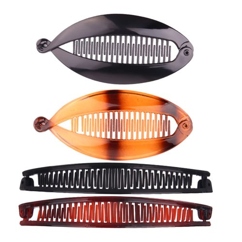 Beatifufu 8pcs Banana Clip Set Banana Clip Comb Banana Hair Clips for Women Interlocking Hair Cli...