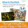The Learning Journey Puzzle Doubles Glow in the Dark - Wildlife - 100 piece puzzles, glow in the dark puzzle for kids puzzles ages 4-8, Award Winning Educational Toys