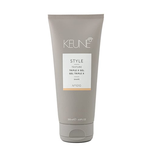 Keune Style Triple X Gel, Ultimate Hold & Wet Look Styling Gel, 6.8 Fl Oz