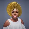 African Head Wrap Already Made Auto Gele Headties Women's Turban Hats&Caps Beading Wedding Nigerian Fashion Headbands (Gold)