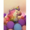 Unicorn Balloons Unicorn Birthday Party Decorations for Girls with Heart Star Rainbow Balloons Wedding Baby Shower Unicorn Party Supplies (Number 8)