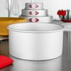 Fat Daddio's PRD-84 Anodized Aluminum Round Cake Pan, 8 x 4 inch