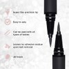 GLAMinfused Adhesive Liquid Liner - Quick Dry, Sweat Proof, Waterproof Eyeliner Pen