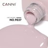CANNI Nude Gel Nail Polish, 1Pcs Nude Pink Gel Polish Light Purple Color Nail Polish Gel High Gloss Soak Off U V Gel Nail French Nail Manicure Salon DIY