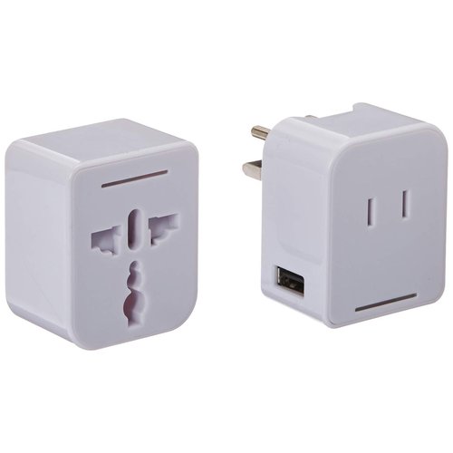 Kikkerland Adaptor Block, Compact USB Outlet