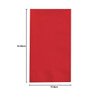 Creative Converting 50-Count Touch of Color Paper Dinner Napkins, Classic Red