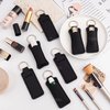 AUEAR, 10 Pack Lip Balm Sleeves Lipstick Holder Chapstick Keychain Holders Lip Gloss Holder for Women and Girls