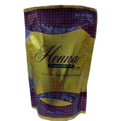 Henna Natural Hair Color For All I Unisex I Burgundy with Oud Scent I 100 Natural Hair & Beard Dye I Herbal I No PPD I Cruelty Free I Gray Coverage and Tinting