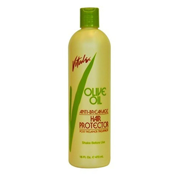 Vitale Vitale olive oil anti breakage hair protector 16 fluid ounce, Green, 16 Fl Ounce