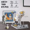 Space Astronaut Building Block Sets, Compatible with Lego Space Sets for Adult, Astronaut Model Kits, Best Collectible Toys for Boys Age 8-14, Idea Space Gift Birthday Xmas Christmas(875 Pcs)