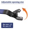 Seamaka Grinder Wrench Universal Adjustable Grinder Spanner ​Wrench,Lock-nut Grinder WrenchSuitable for 4 ",5", 6 ",7" and 9" Angle Grinders O-K-023-B