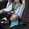 Qijk Seat Belt Buckle Holder Seat Belt Buckle Booster Seat Belt Buckle Fixer Keep the Seat Belt Buckle Upright and Stable Luminous Positioning Ring Easy Positioning Insert Seat Belt Buckle 2 pcs