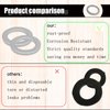 20PCS M14 Drain Plug Gasket Aluminum Engine Oil Crush Washers Replacement for Acura 94109-14000
