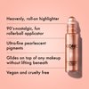 ICONIC LONDON Rollaway Glow | Liquid Highlighter for a Radiant Glow, Cruelty-Free, Vegan Makeup (Rose Potion) 0.27 Fl oz