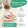 Jumble Dream Busy Cube Sensory Toys for Toddlers is a Handmade Montessori Toys Fidget Cube - Wooden Busy Board Baby Toys Activity Cube Travel Toy for Children with Autism Toys & ADHD 1 2 3