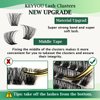 Lash Clusters 96pcs Individual Lashes D Curl 18mm Eyelash Clusters KEYYOU Volume Wispy Lash Extension Soft&Comfortable Easy DIY at Home(Y19,D-18mm)