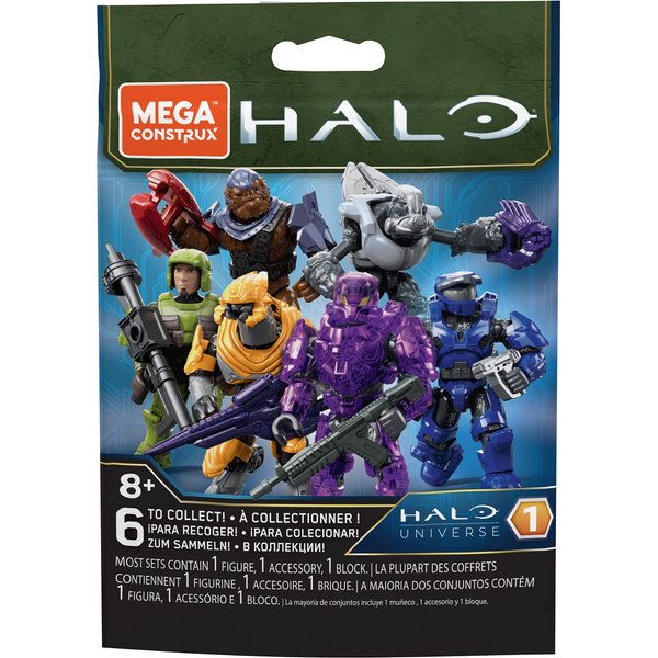 MegaConstrux Halo Micro Action Figures