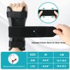 PKSTONE Wrist Brace with Removable pad for Carpal Tunnel,Night Wrist Sleep Support Brace, Fits Both Hands,Hand Support with Pressure strap for Arthritis, Tendonitis, Sprains,Wrist Pain