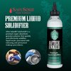 After Inked Liquid Solidifier - Quick & Super Absorbent Tattoo Ink Solidifier Polymer Powder, Paint Hardener for Disposal, Easy & Convenient to Use Liquid Tattoo Solidifier for Cleaning - 1 pc, 6 oz