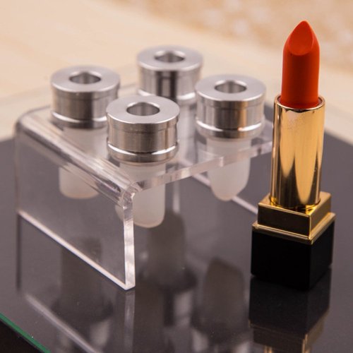 TINTON LIFE Simple Design DIY Makeup Cosmetics Lipstick Mould Silicone Mold Making Tool Set (Bird Beak Shape)