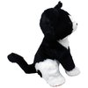 Shelter Pets: Peppa The Tuxedo Cat - 10" Black and White Plush Toy Stuffed Animals - Based on Real-Life Adopted Pets - Benefiting The Kitten and Cats Animal Shelters They were Adopted from