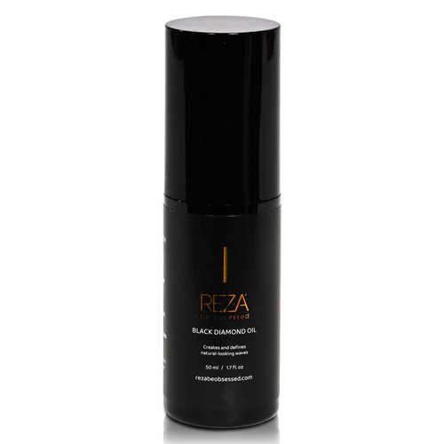 Reza Black Diamond Oil: Luxury Hair Oil, Protects & Nourishes, Adds Shine, Sulfate Free, Paraben Free, Safe, Tames Frizz, Repairs Damage, for Women & Men & All Hair Types, 1.7 Fl. Oz.