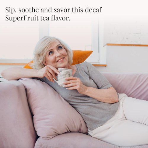 The Republic Of Tea Decaf Organic Pomegranate Green Superfruit Tea Bags, 250 Tea Bag Bulk