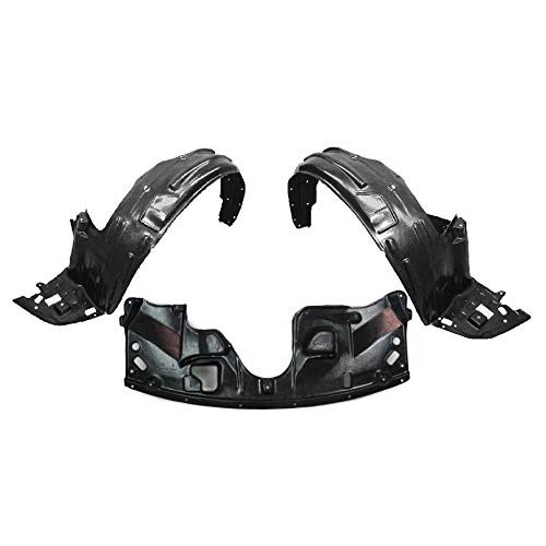 Parts N Go 2005-2010 Odyssey Fender Liner Pair with Undercover Splash Guard Set - 74111SHJA02, 74151SHJA001