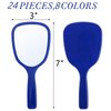 ZOOFOX 24 Pieces Hand Mirror, Small Handheld Mirror with Handle, Compact Makeup Mirror for Travel, Camping, Daily Use
