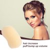 2Pcs Beige Charming Bump It Up Volume Inserts Hair Comb Do Beehive Hair Style Tool,Bun and Crown Shapers,Hair Pads Do Beehive Hair Base Styling Clip Accessories for Women Lady Girl,Hair Accessories