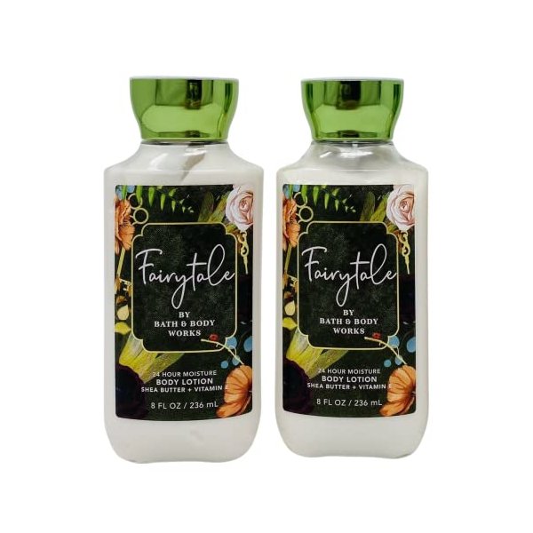 Bath and Body Works 2 Pack Fairytale Super Smooth Body Lotion 8 Oz (Fairytale)