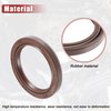 uxcell Car Oil Pump Crankshaft Seal Front Cover Seal Replacement for Toyota Camry 2002-2011 No.9031138089