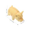LUOZZY Squeaky Dog Toy Latex Pig Shaped Puppy Chew Toy Interactive Dog Chewing Toy Bite Resistance Toy for Indoor Puppy Dog