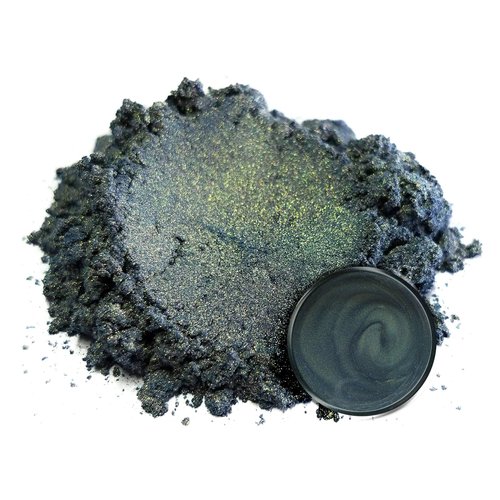 Eye Candy Premium Mica Powder Pigment “Beetle Blue” (50g) Multipurpose DIY Arts and Crafts Additive | Woodworking, Epoxy, Resin, Bath Bombs, Paint, Soap, Nail Polish, Lip Balm (Beetle Blue, 50G)