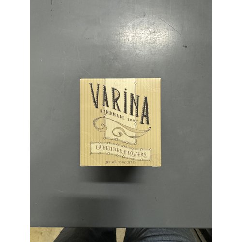 Varina Organic Lavender Variety Bar Soap - Gentle Cleansing for Sensitive Skin, Herbal and Mint - 5 Pack