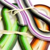 JUYA Multi-Color Quilling Strips Set 720 Strips 36 Colors 54cm Length/Strip Paper Width 3mm