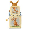 Schylling: Jack in Box - Kangaroo - Classic Pop-Up Music Toy, Momma & Baby Joey Finger Puppet, Plays Song Pop Goes The Weasel, Toddler & Kids 18mo+