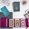 Knana 5pcs Velvet Tarot Card Holder Velvet Tarot Bags and Pouches Tarot Accessories - Moon