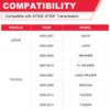 044-0345 Automatic Transmission Filter with Gasket Fits for A750E A750F Transmission - Toyota 4Runner Lexus GX470 LX470 Tundra Replaces# 0440345 35330-60050