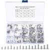 woshilaoDS 800Pcs Tiny Screws for Electronics, Micro Small Mini Phillips Pan Head Machine Screws Assortment Kit for Eyeglasses, Watches, Clocks, Mobile Phone, M1/M1.2/M1.4/M1.6/M1.7