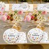Lopeastar 100Pcs Wildflower Party Decorations Plates Set, Floral Paper Plates Napkins and Forks Flower Birthday Decorations for 25 Guests
