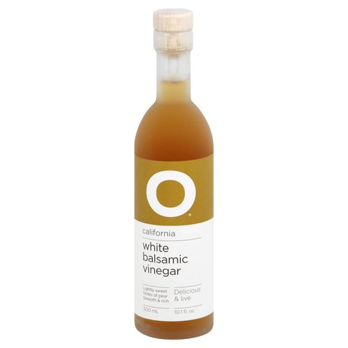 O White Balsamic Vinegar, 10.1 Fl Oz