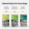 FRANZ - Naked Spot Pimple Patches - 0.013mm Ultra Thin - Makeup Ready with Invisible Finish - Infused with Mellitin, Tea Tree, Cica Korean Skincare Acne Treatment