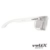 voltX 'Crystal' Full Lens Magnified Reading Safety Glasses, ANSI Z87.1+ & CE EN166F, (+2.0 Dioptre, Clear Lens) - Anti Fog Coated UV400 Lens