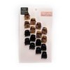 Kitsch Small Hair Clips for Women, Recycled Plastic Small Claw Clips & Mini Claw Clips for Hair, Mini Hair Clips for Thin Hair, Tiny Jaw Clip for Hair, 16 pcs (Tortoise & Black)